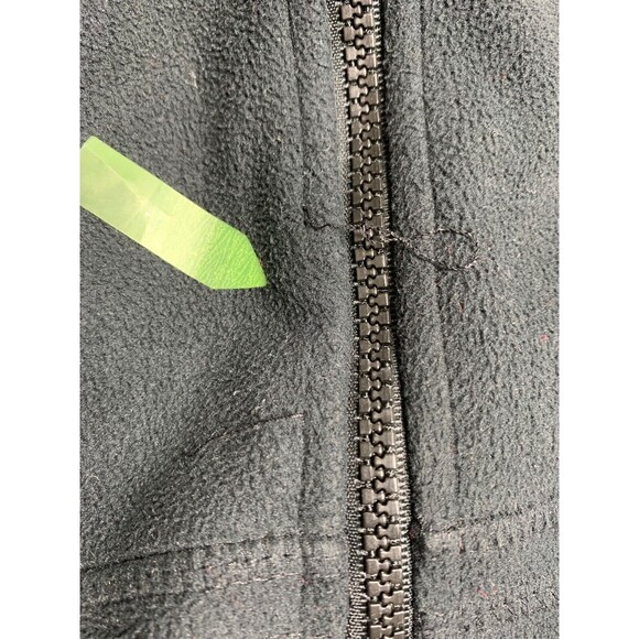 The North Face Jacket Womens M Black Windwall Full Zip Fleece Hooded Thermal TNF - Picture 14 of 14
